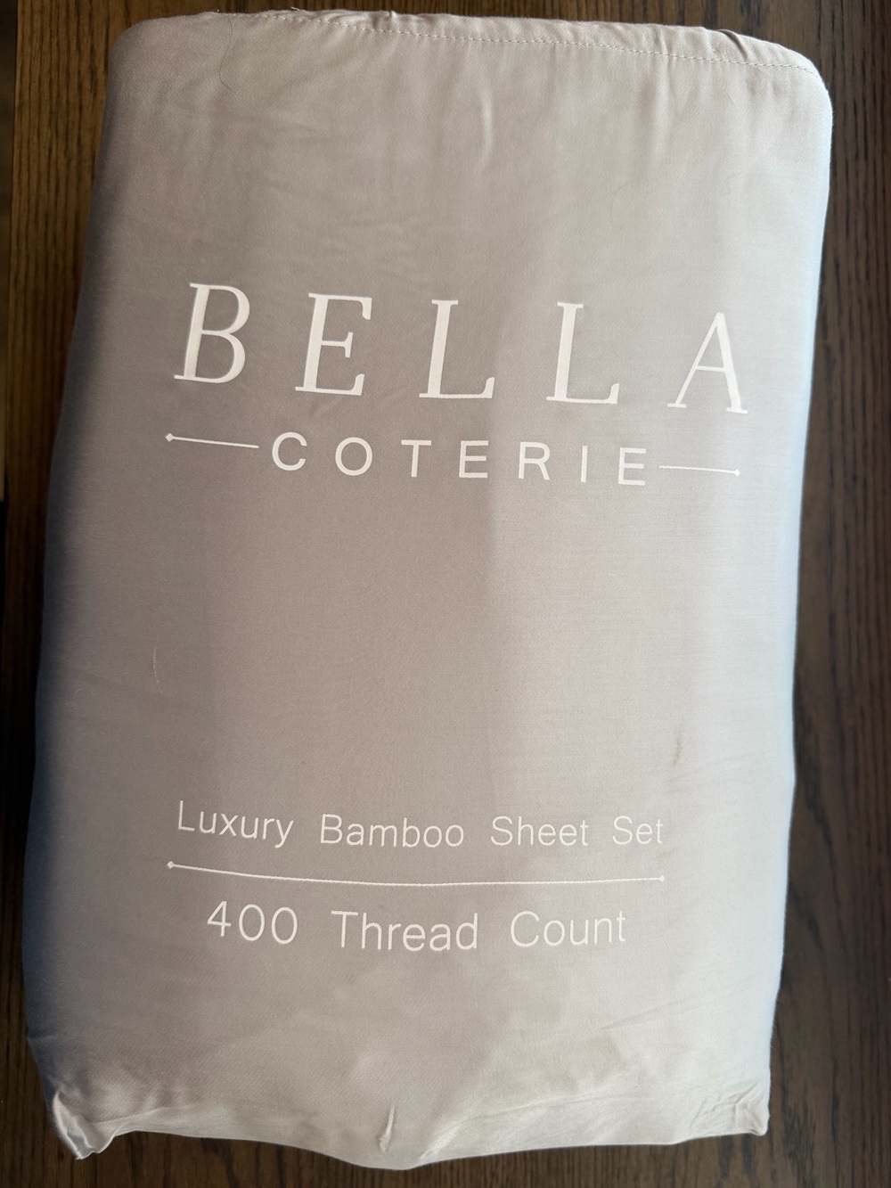 Bella Coterie Luxury Bamboo Sheet Set - Light Gray